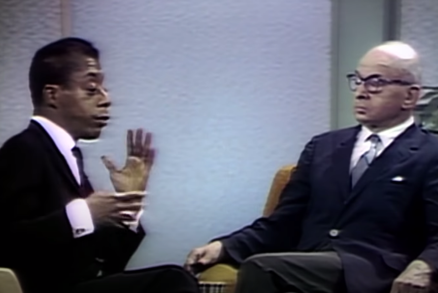 James Baldwin speaks to Dick Cavett