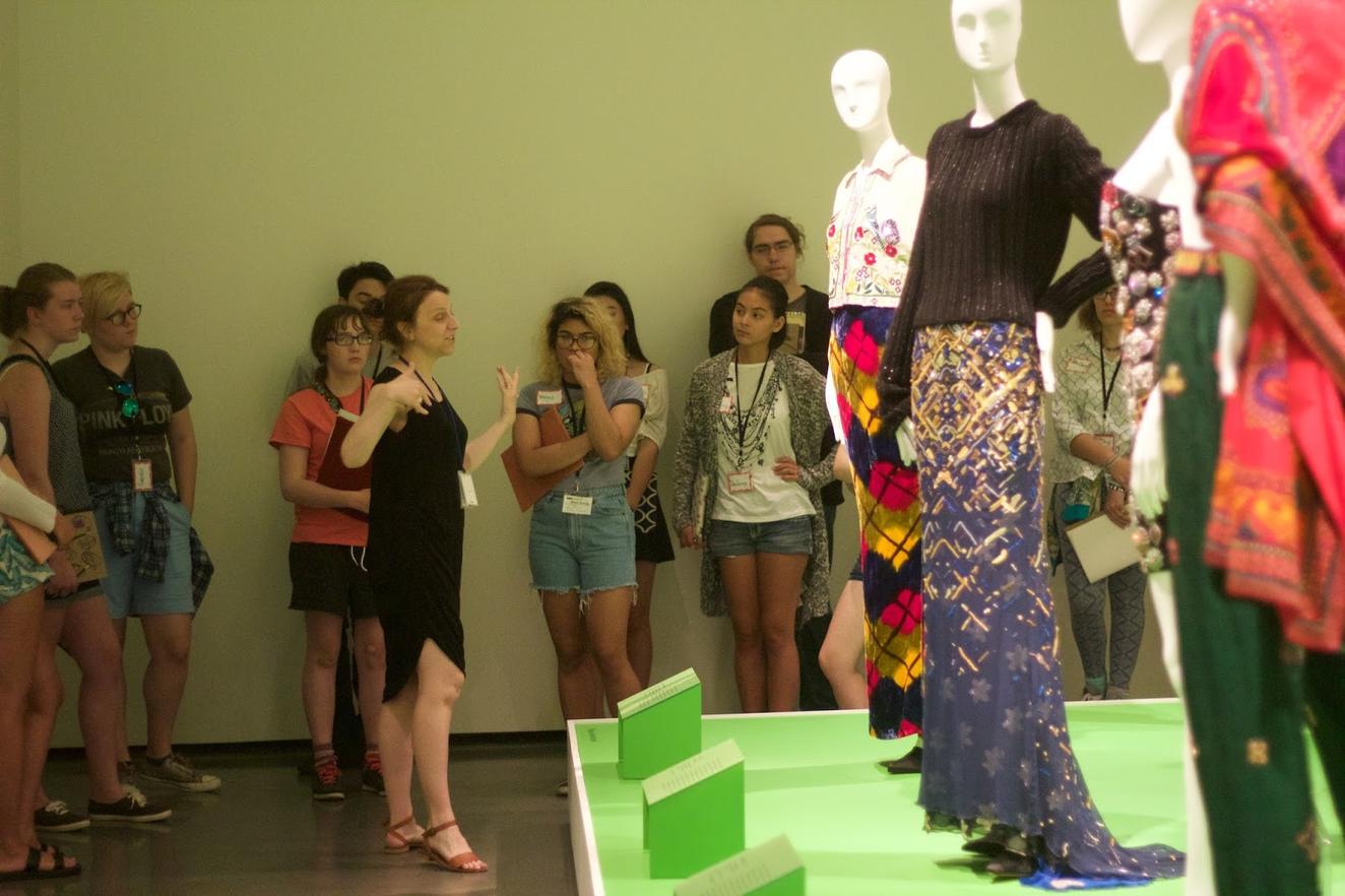 Teens at Museum